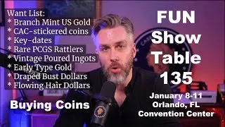 Я покупаю эти монеты на выставке FUN Show, которая пройдет с 8 по 11 января в Орландо. #редкиемон...