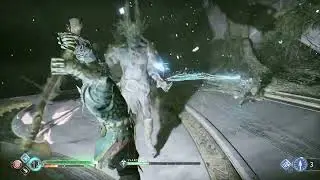 Satisfying Frost Build up on Alfheim Boss Fight, 0 Damage Gameplay
