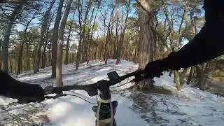 E-MTB Sopron Hills Snow 29 01 2023