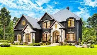 EUROPEAN MANOR HOUSE PLAN - Brickmoore Manor II - 17058