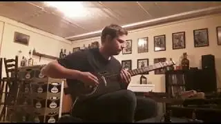 🎸😎 cigar box guitar loop🎶👌 - Tuning cxcc🎸