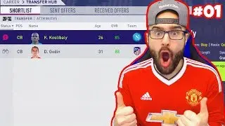WOW! FIRST BIG SINGING FOR MANCHESTER UNITED! *$100,000,000* - FIFA 18 Career Mode #01