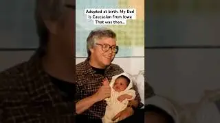 Biracial & adopted at birth #transracialadoption #adopted #adoptionstory #thenandnow #fatherdaughter