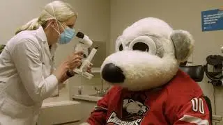 Chubby gets dry eye care at CEENTA!