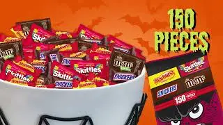 Starburst, Snickers, Skittles, & M&M's Halloween Variety Pack Fun Size - 68.69oz/150ct(5)