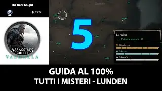Assassin's Creed Valhalla | PS5 | 100% - Tutti i misteri - Lunden