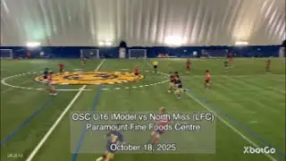 MYSL U17, vs North Mississauga (LFC), October 18