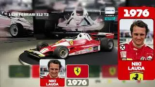 Niki Lauda vs James Hunt 1976 F1 Historic Cars | Formula 1 Games x Movie