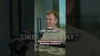 Building contracts to be wary of 😱