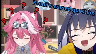 Kronii asks Raora THE cursed question [Hololive EN]