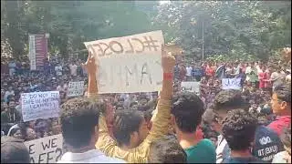 Protest in IIT BHU, #Harassment #Molestation