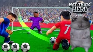 3v3 Football ⚽ Hat-Trick Hero 🥅🪄✨ As A Hamster 🐹 (Roblox)