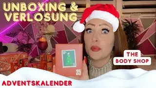 Unboxing & Verlosung - The Body Shop Adventskalender 2022 - Box of Wonders #gewinnspiel #verlosung