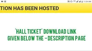 TNUSRB SI EXAM HALL TICKET 2020 | RELEASED | DOWNLOAD LINK