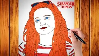 Does the drawing look like her? | How to draw max from stranger things|
