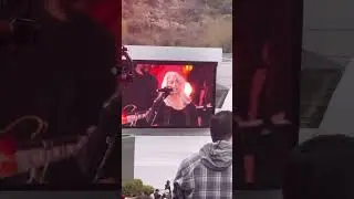 Emmylou Harris and Rodney Crowell at Willow Nelson 90 Birthday Jam