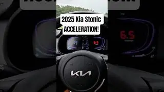 2025 Kia Stonic 1.0 T-GDI (100 PS) ACCELERATION! #catchingcars #acceleration #shortsfeed #kia #fyp