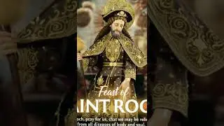 Happy Feast day St. Roch&hearts;&hearts;&hearts;