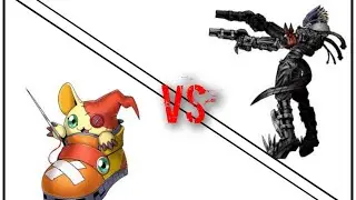 Shoemon (VICTOR) VS Beelzemon (De la Moon)