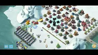 Complete destruction FireTank, LaserRang Boom Beach