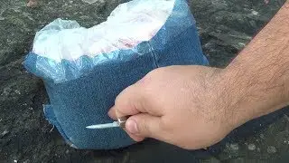 Small Non-Locking Blade VS Meat & Denim (Interesting Lesson Learned)