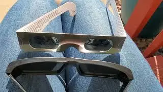 Cardboard Solar Eclipse Glasses vs Premium Plastic Over Glasses