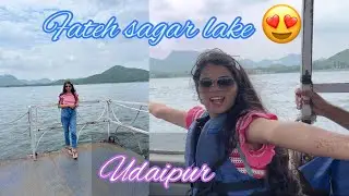 Fateh Sagar Lake Udaipur 😍| City Of Lakes 🏞️| Best Place To Visit In Udaipur ||