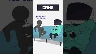 getting a little too into a video game