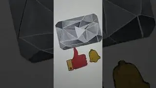 how to make a youtube play button #viral #diy #artscraft #youtube  subscribe to suport me