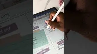 iPad plan with me 📝 Goodnotes planner