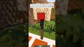 Minecraft: Basketball mini game | #shorts