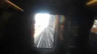 The (N) train via the 60th Street Tunnel