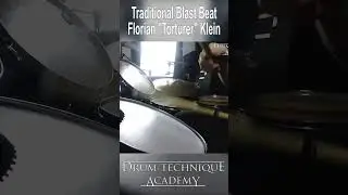 Metal Drumming - Traditional Blast Beat #shorts
