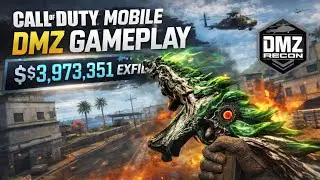 $3.9 MILLION LOOT EXFIL 😱 | CODM DMZ Recon Gameplay (NO COMMENTARY)