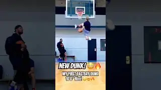 6&rsquo;0&rdquo; Dunker FIRST EASTBAY DUNK on 10ft Rim! 🤯🔥 #shorts #basketball #dunk