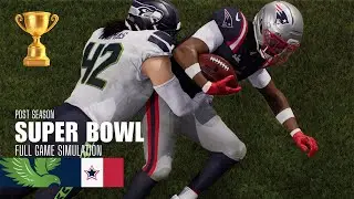 Seahawks vs. Patriots | 2025 Season Super Bowl | Madden NFL 26 Simulation