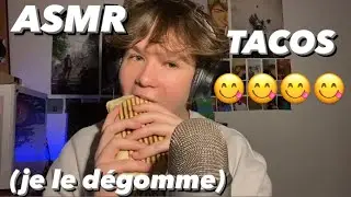 ASMR JE MANGE UN TACOS EN FAISANT LE MOINS DE CROC POSSIBLE (C'est le concept)(Pk tu lis encore)