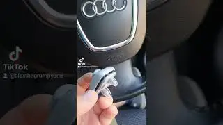 Audi A3 floppy sun visor fix