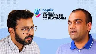 Haptik's new self-serve Enterprise CX Platform for Conversational AI