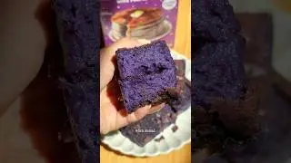 Trader Joe&rsquo;s Ube Butter Mochi Recipe Hack 💜 #ube #mochi #traderjoes