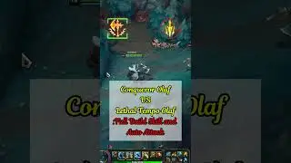 Conqueror Olaf VS Lethal Tempo Olaf #leagueoflegends #lol #leafueoflegendswildrift #mlbb #vs #fyp