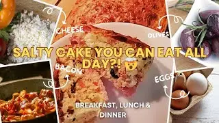This Salty Sponge Cake Goes GREAT! Breakfast, Lunch & Dinner!