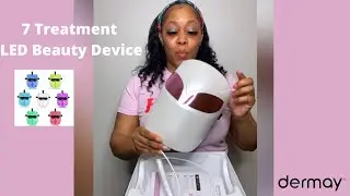 Dermay 7 Treatment LED Beauty Device| Unboxing and First Impressions