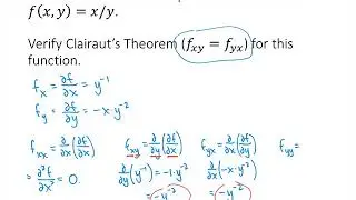 Partial Derivatives Practice Problems
