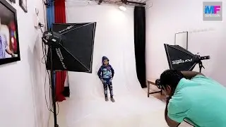 Megafoto studio Basic light portrait photography