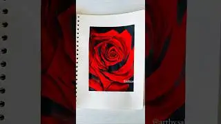 Tell me your honest opinion! 💟 #satisfyingvideo #art #painting #tutorialpainting #tutorial #gouache