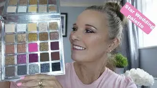 Star Wedding palette/JEFFREE STAR Cosmetics/2 looks one palette/1st impression/review