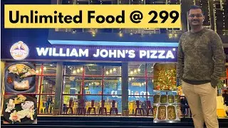 William John&rsquo;s Pizza | Unlimited Dinner @299 | 30+ Dishes | Street Food Aurangabad Sambhajinagar