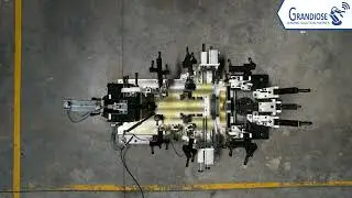 2-Wheeler Assembly Line | Automated Welding Cell in Action