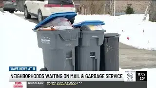 Louisville residents face mail, trash delays nearly two weeks after winter storm